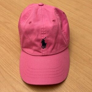 Ralph Lauren Polo Pink Baseball Cap